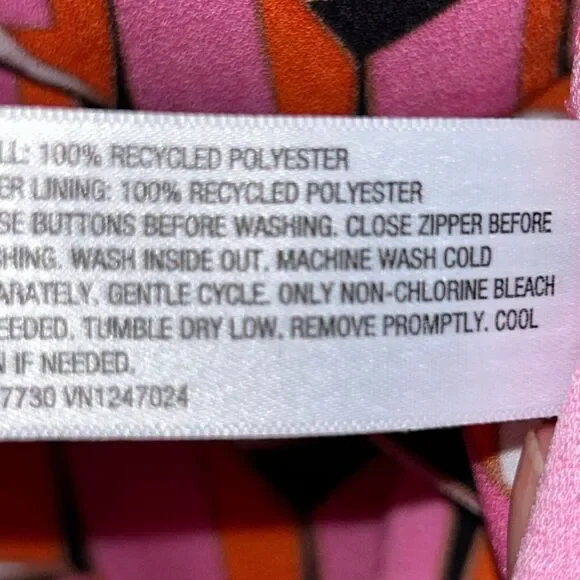 DVF Geometric Pink Shift Dress 👗 Designer 👩‍🎨 Luxury. 🌸Shine✨Like the Sun ☀️ - Picture 12 of 17